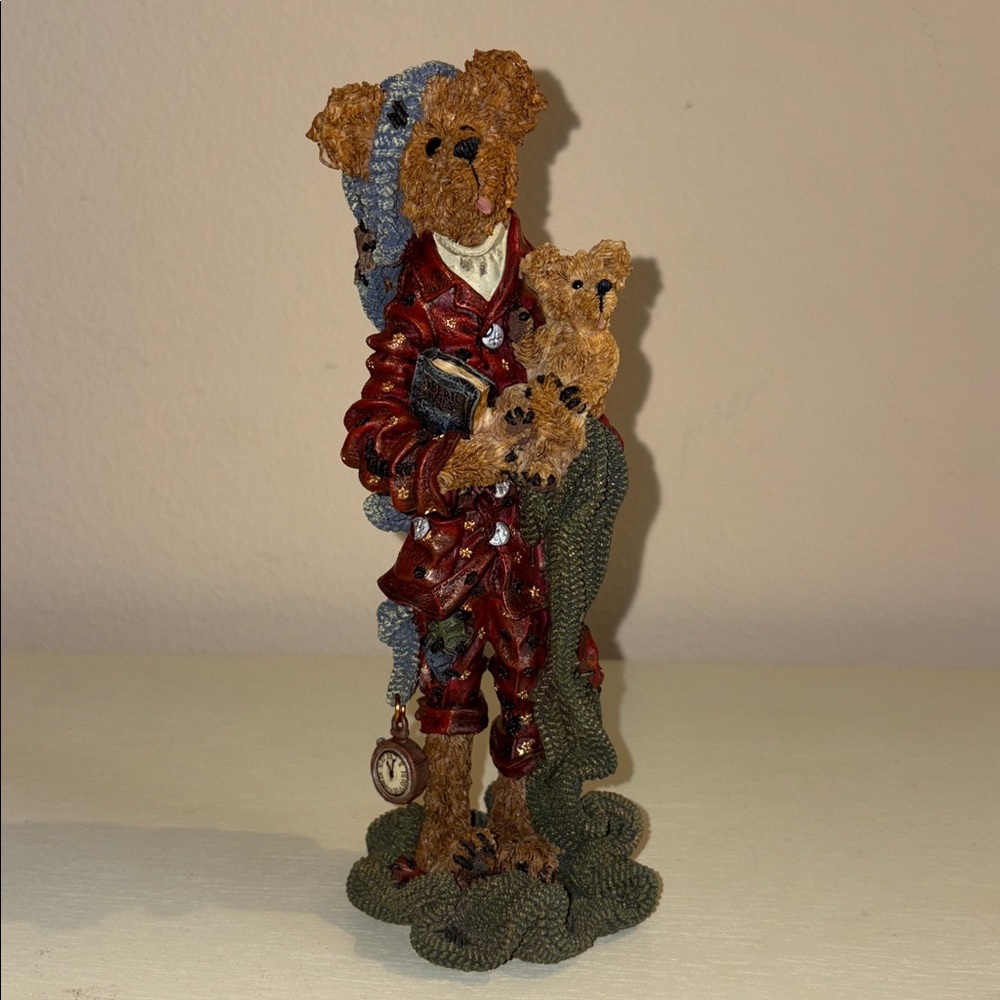 Boyds Bears Folkstone "PJ McSnoozin with Craxton... Hibernation" #2882 NIB 1996